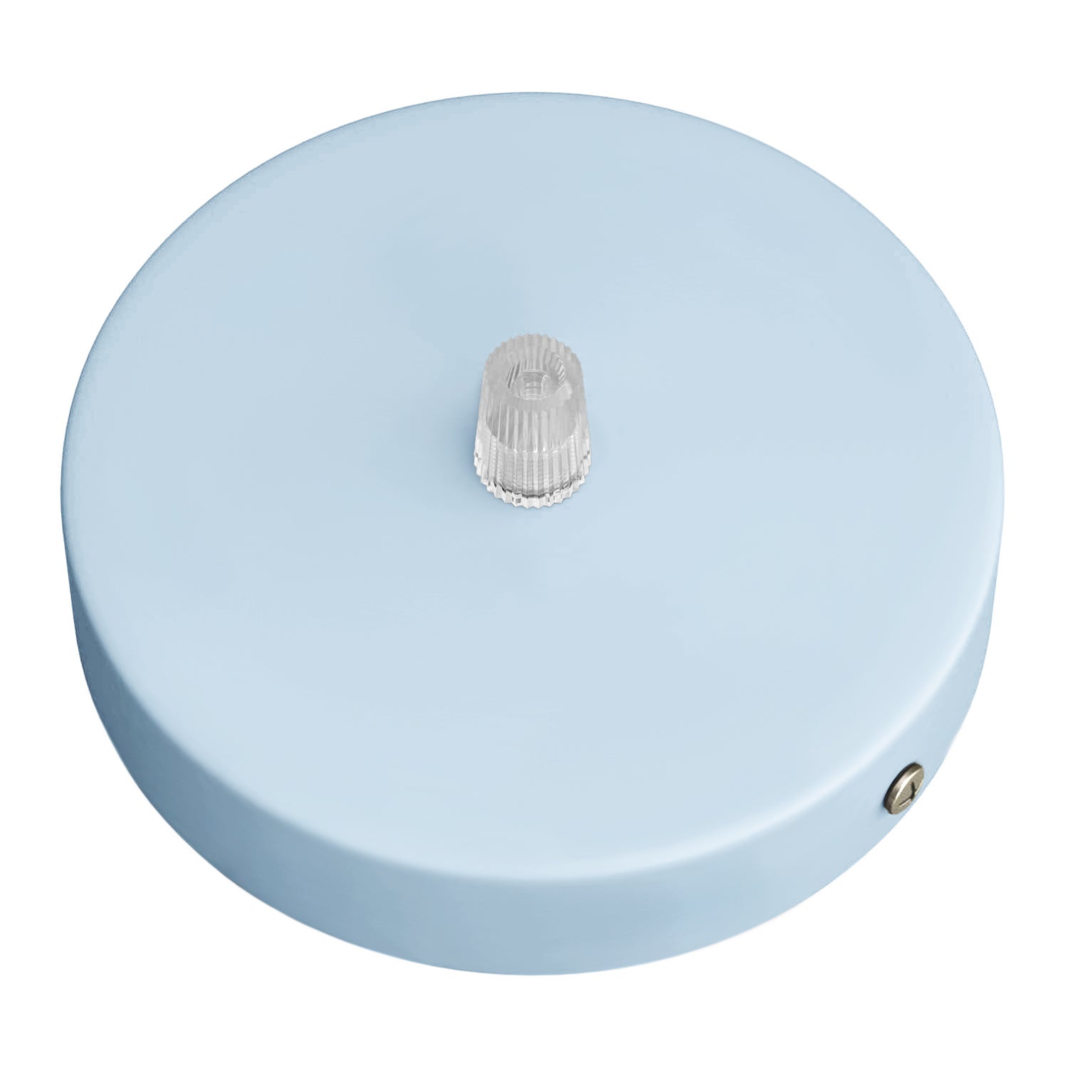 Kit rosone cilindrico in metallo - Blu carta da zucchero - Creative Cables