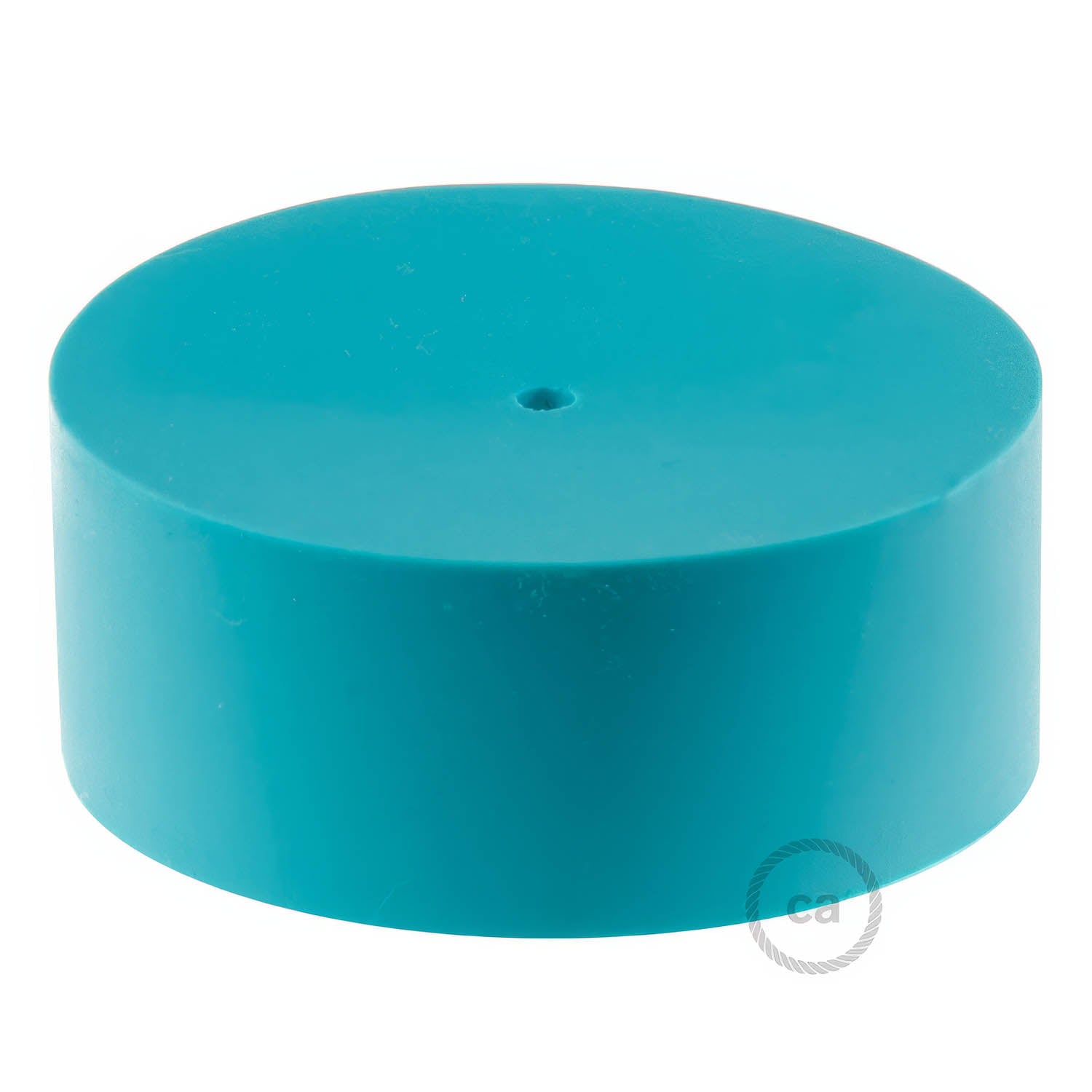 Kit rosone cilindrico in silicone - Turchese - Creative Cables