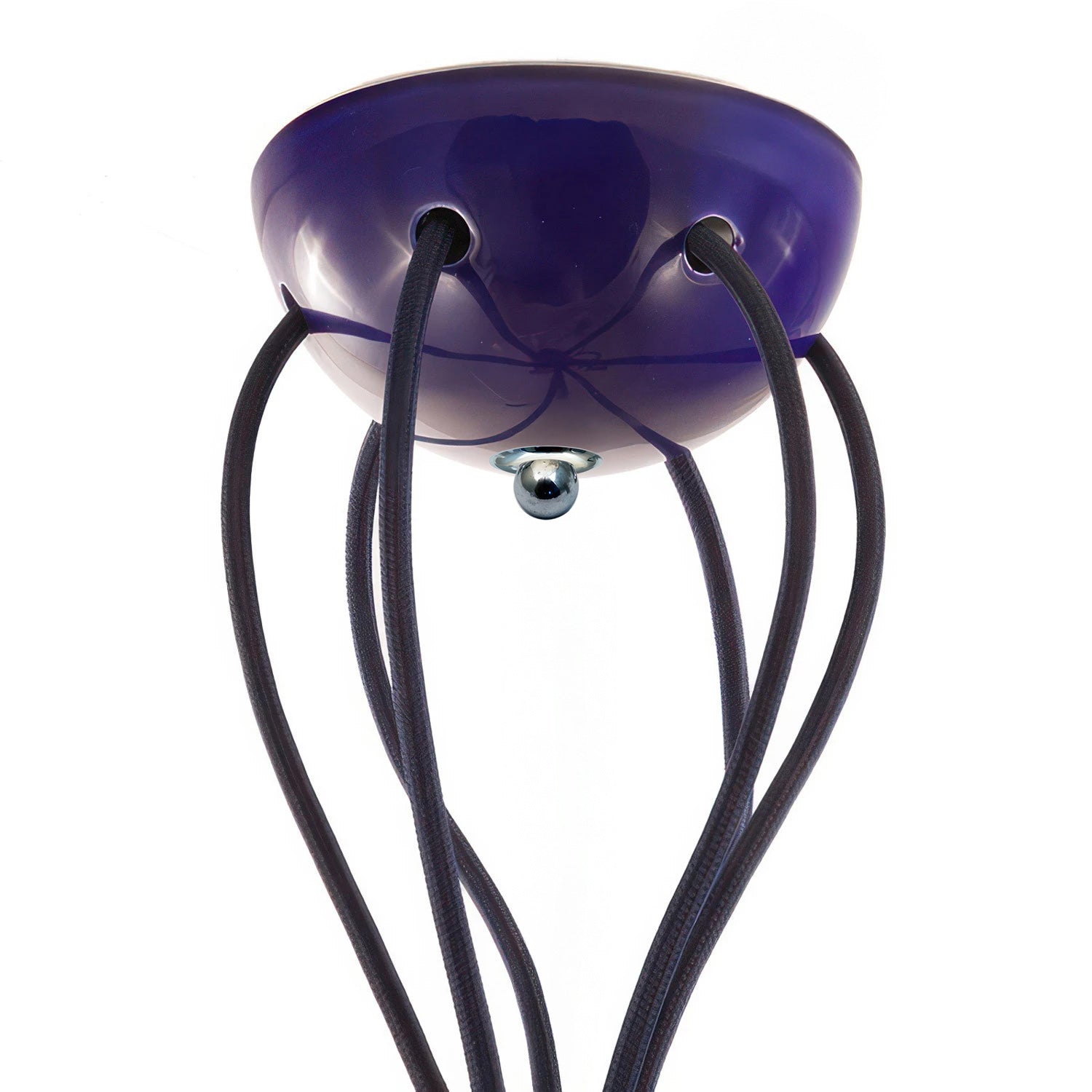 Kit rosone in ceramica a 6 fori - Blu - Creative Cables