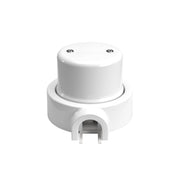 Kit scatola di derivazione e base per Creative - Tubes in porcellana - Bianco - Creative Cables