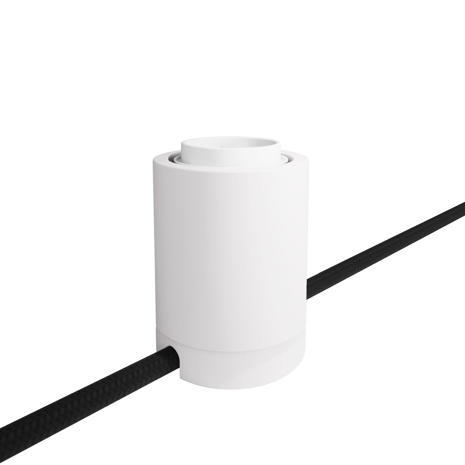 Kit Spostaluce con portalampada E27 - Bianco - Creative Cables