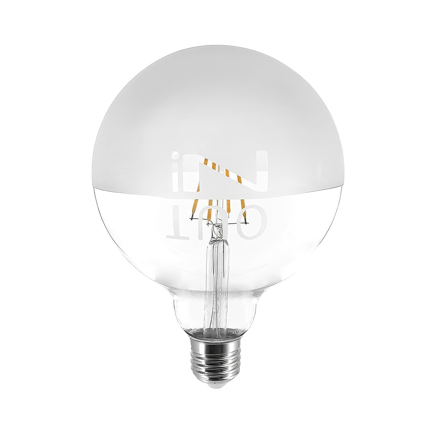 Lampadina LED Tattoo "In&Out" G125 4,5W 470Lm E27 2700K Dimmerabile