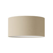 Paralume Cilindro XL in tessuto con attacco E27 - Made in Italy - Arenal Tortora