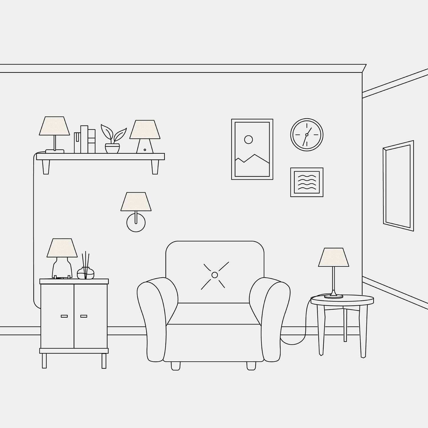 Paralume Impero con attacco E27 per lampada da tavolo o applique - Made in Italy - Juta chiara