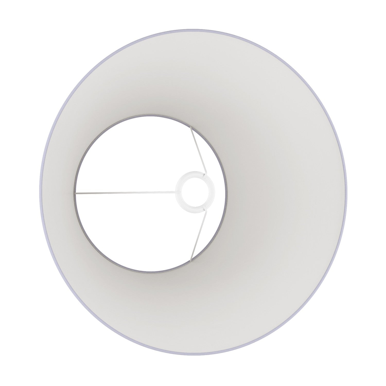 Paralume Impero L per lampada da tavolo o applique con attacco E27 - Made in Italy - Teletta Lilla