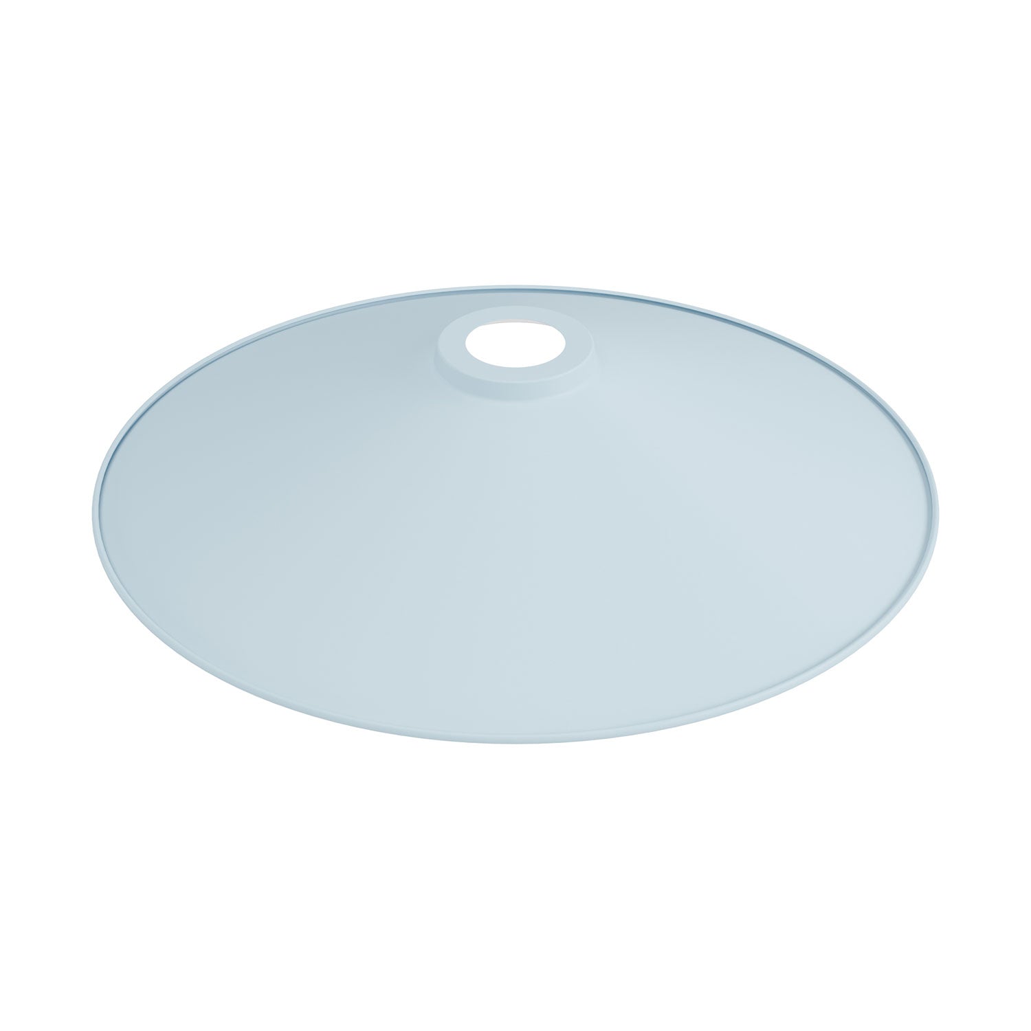 Paralume Swing in metallo smaltato con attacco E27 - Blu carta da zucchero