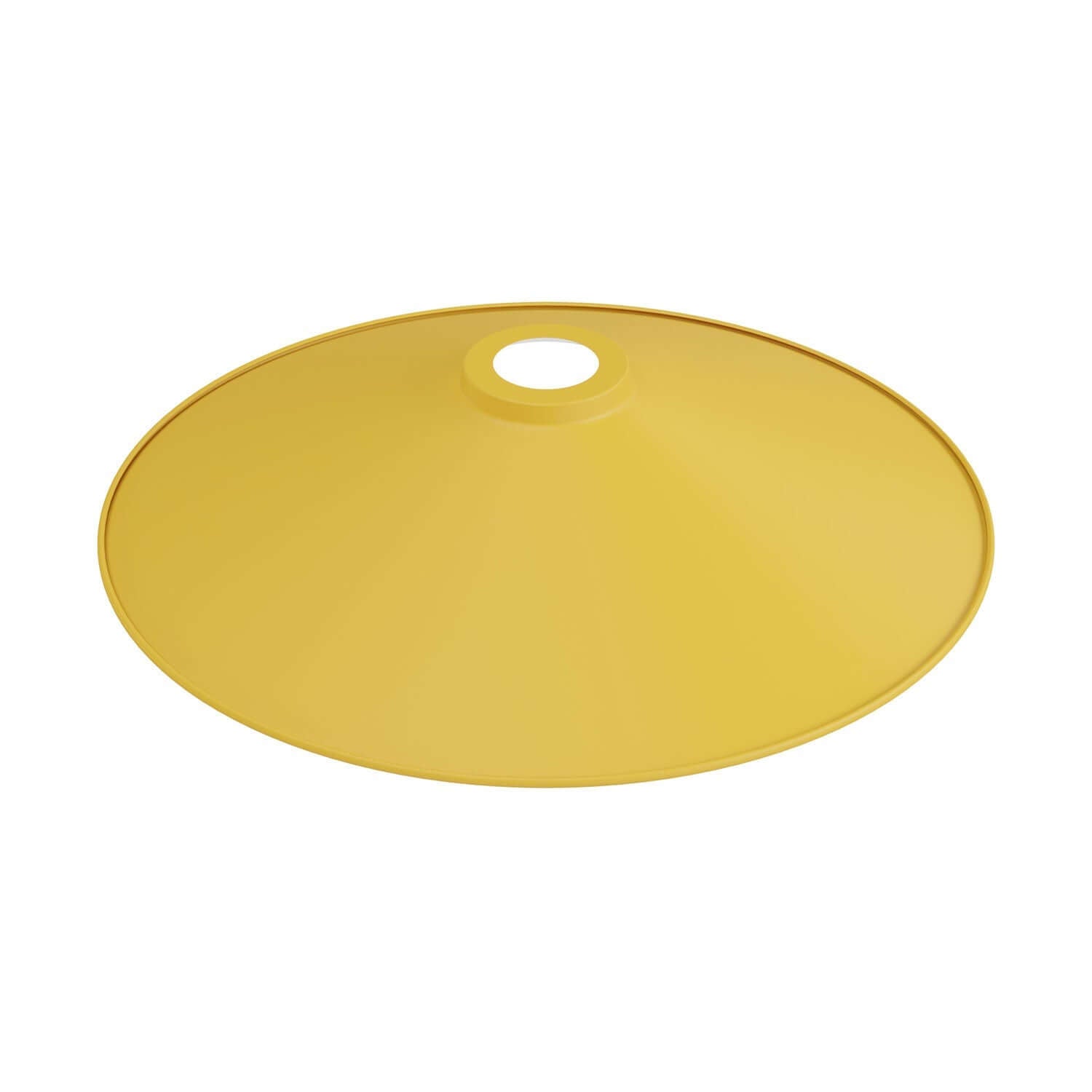 Paralume Swing in metallo smaltato con attacco E27 - Mostarda