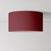 Plafoniera in tessuto Medium - Made in Italy - Arenal Bordeaux