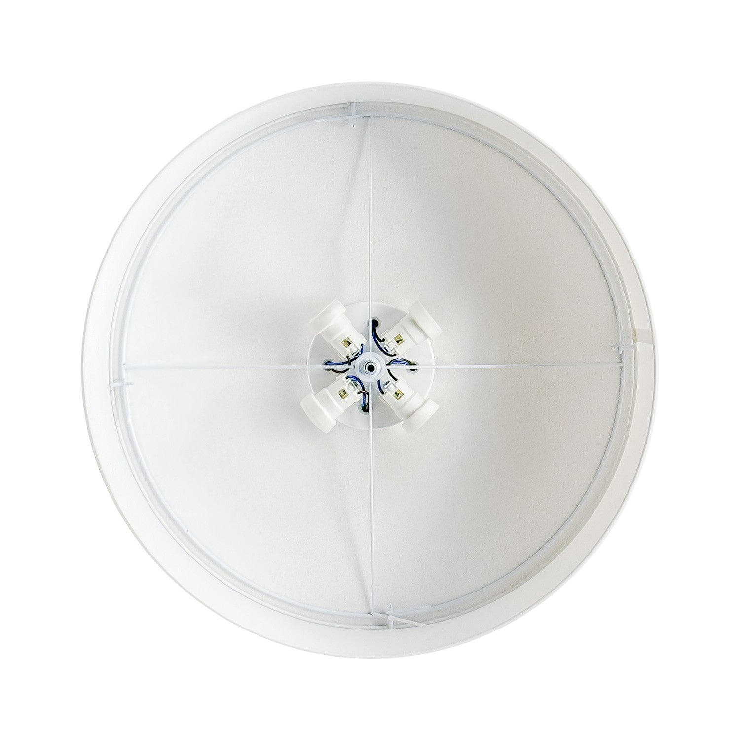 Plafoniera in tessuto Medium - Made in Italy - Teletta Grigio Scuro