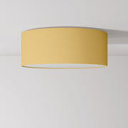 Plafoniera in tessuto Medium Slim - Made in Italy - Arenal Oro