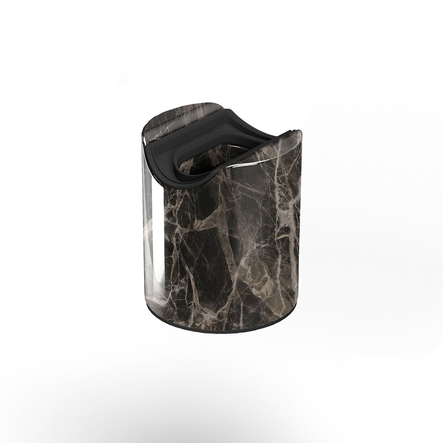 Portalampada esse14 da parete o soffitto con attacco S14d - Waterproof IP44 - Effetto Brown marble - Creative Cables