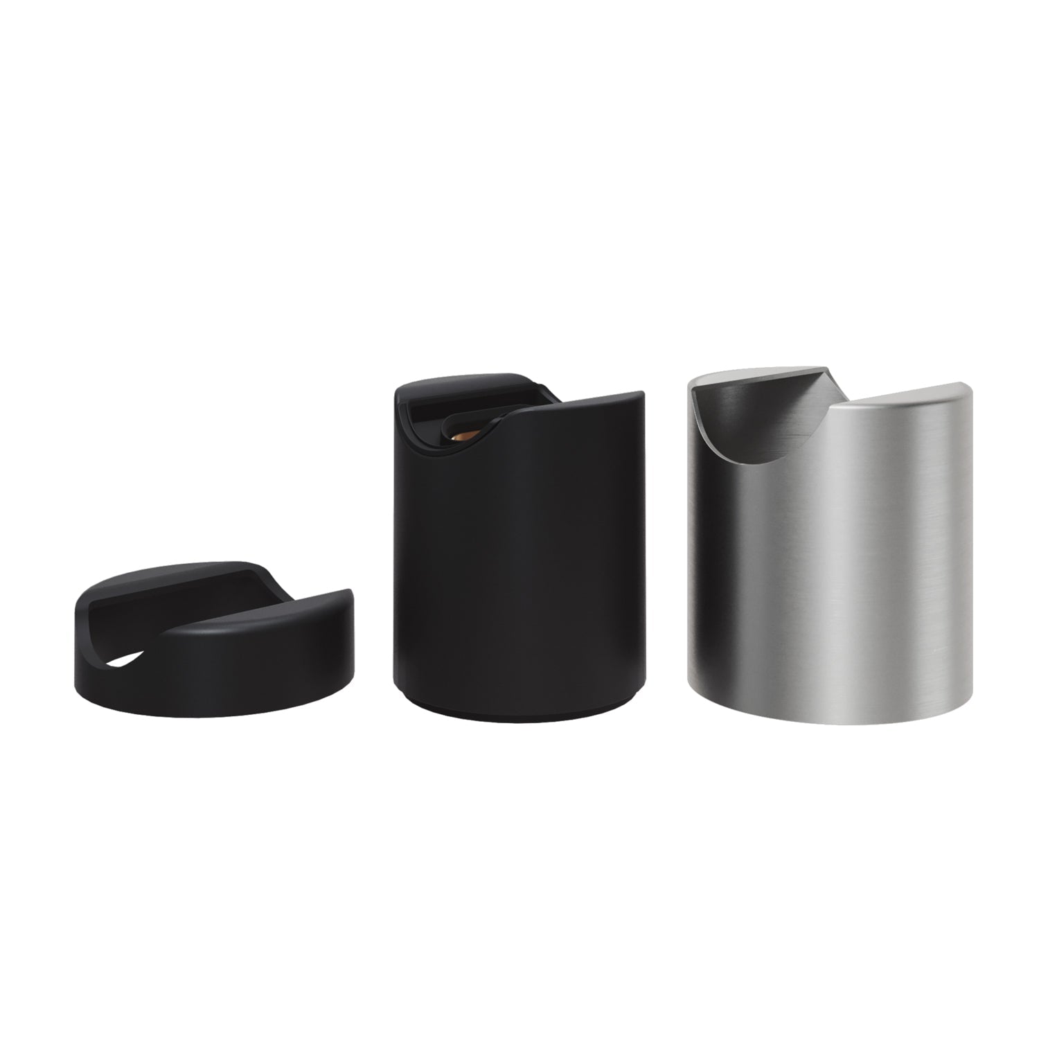 Portalampada S14d in metallo da parete o soffitto - Titanio satinato - Creative Cables