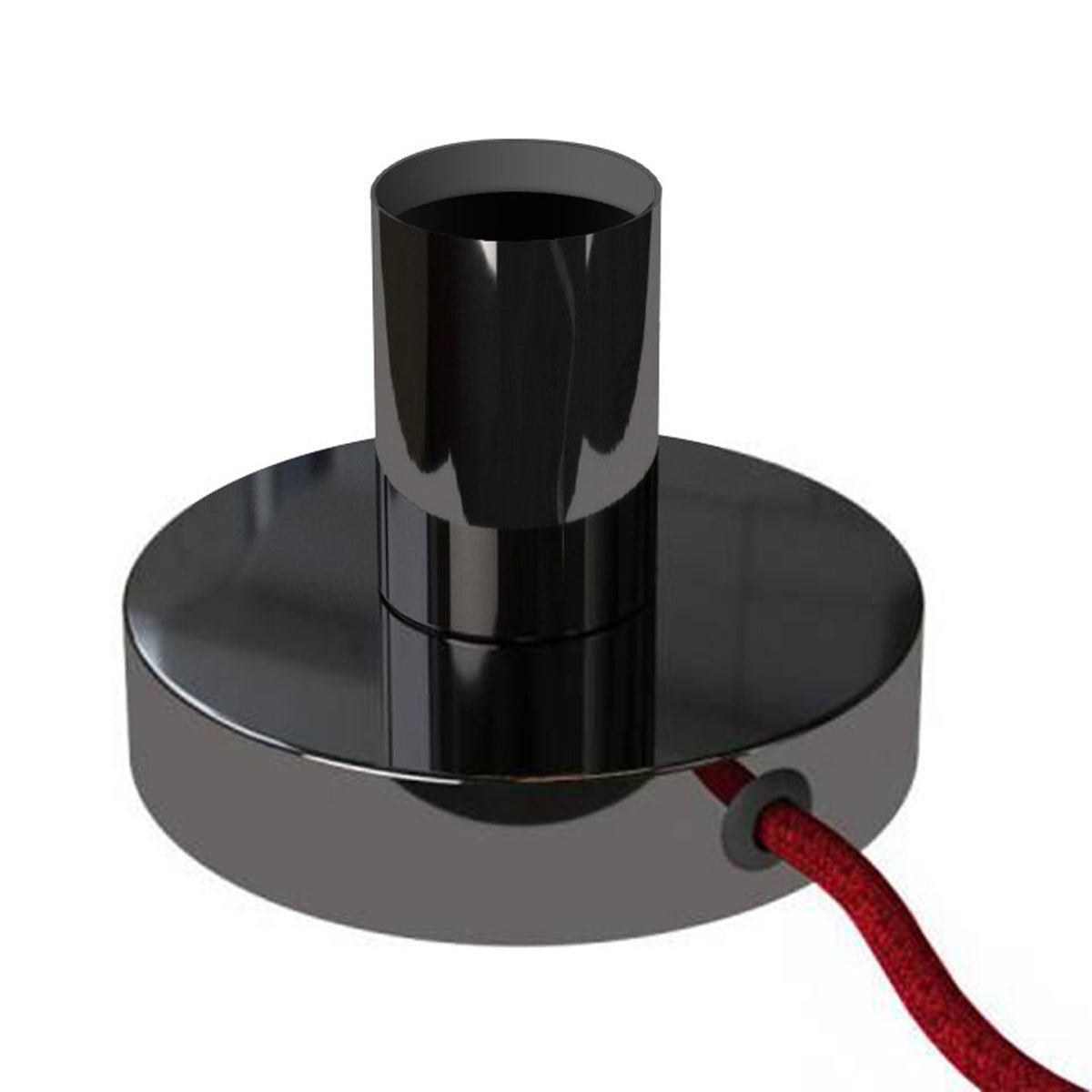 Posaluce - Lampada da tavolo in metallo - Nero perla - Creative Cables