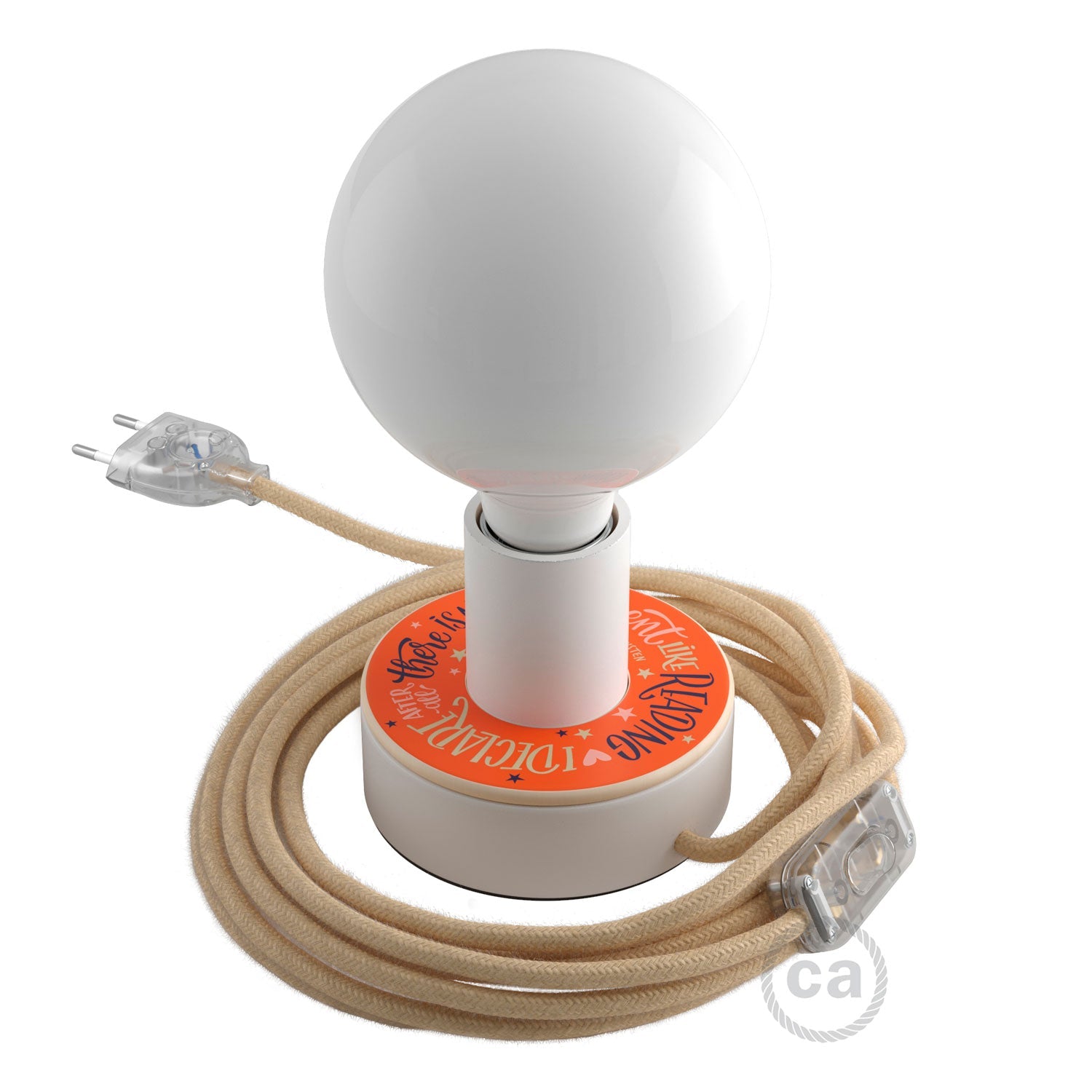 Posaluce MINI - UFO in legno double - face Pemberley Pond - AUSTEN + JACKSON - Creative Cables