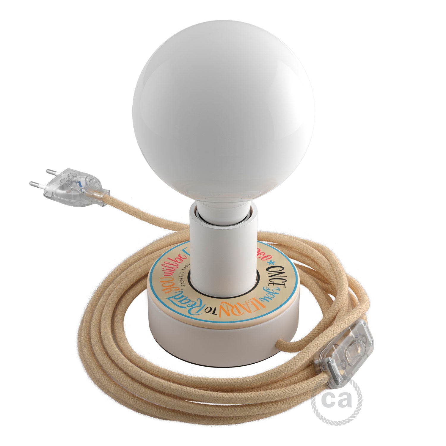 Posaluce MINI - UFO in legno double - face Pemberley Pond - DOUGLASS + ALCOTT - Creative Cables