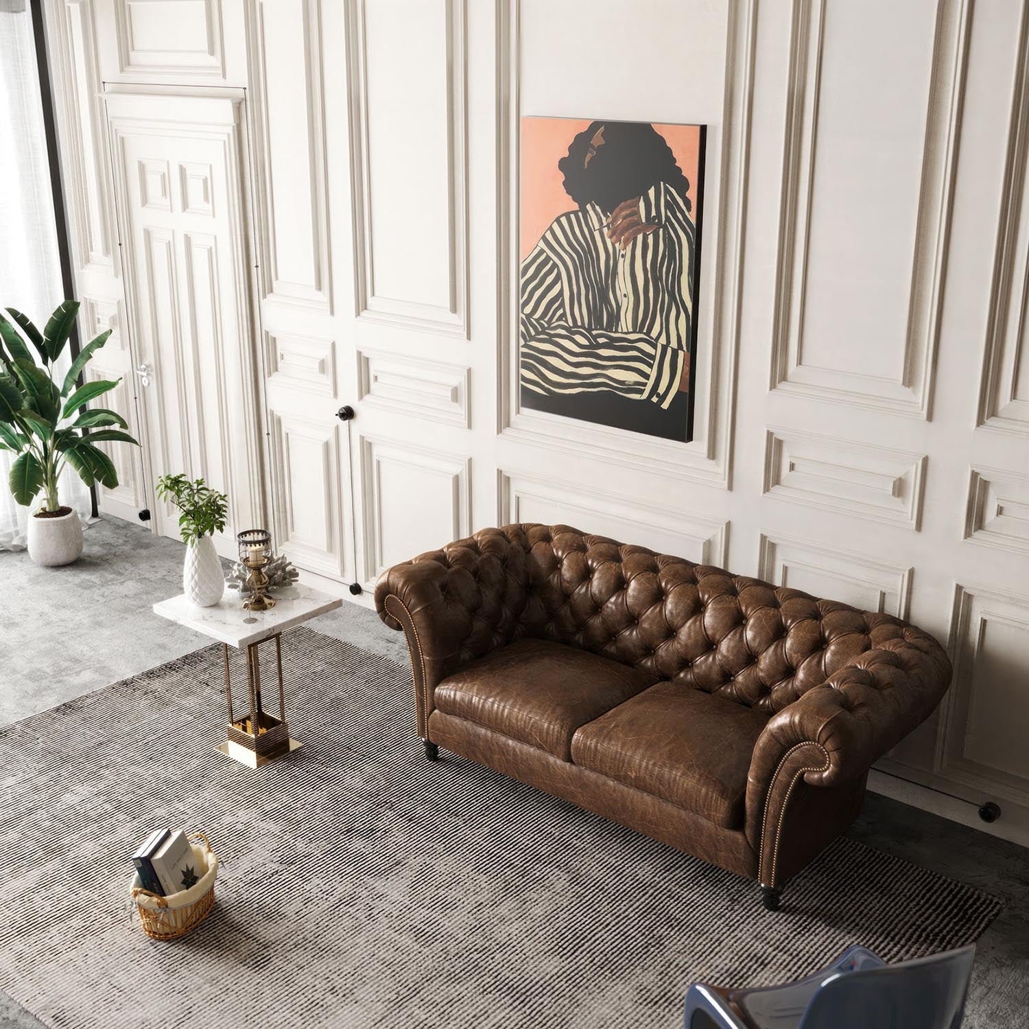 Presa Schuko in porcellana da parete - Nero - Creative Cables