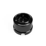 Presa Schuko in porcellana da parete - Nero - Creative Cables