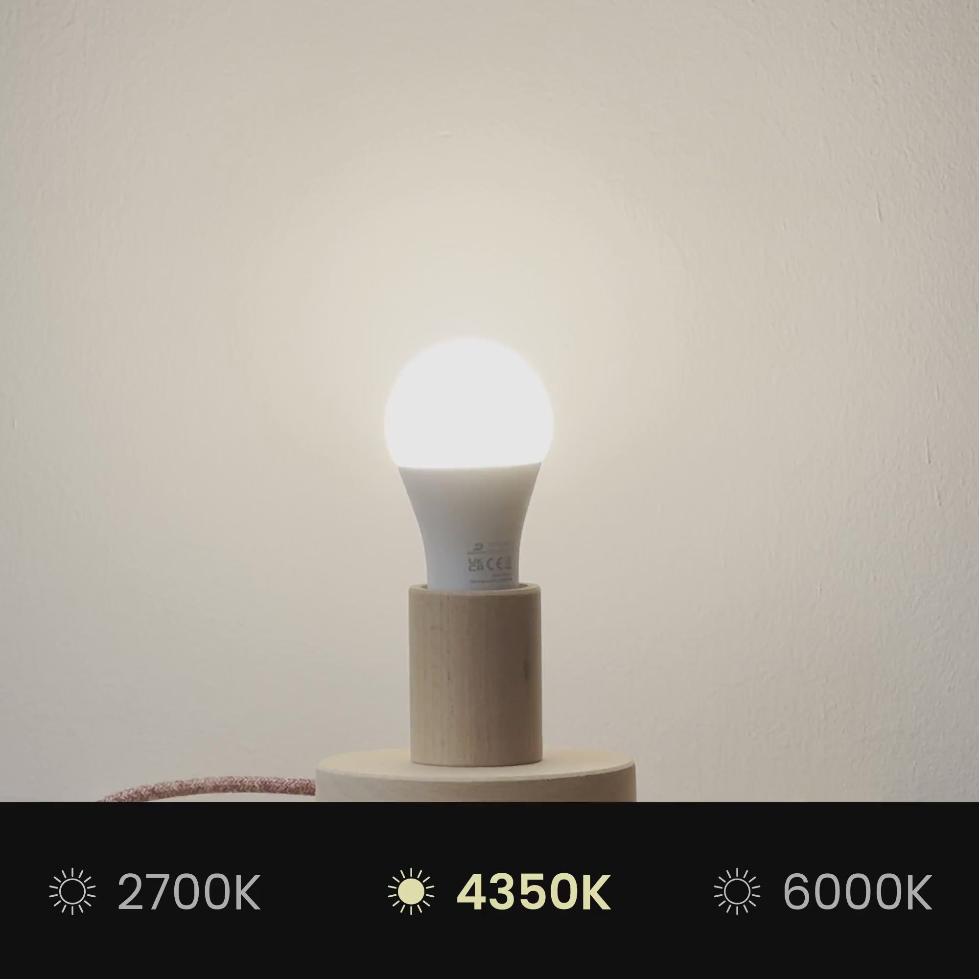 Cargar vídeo: Plafón de tela Large Lino crudo - Made in Italy