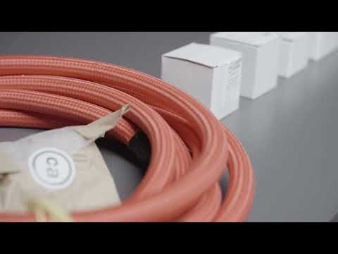 Cargar vídeo: Kit interruptor/conmutador con mando y base para Creative-Tubes en porcelana blanca