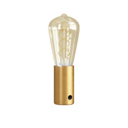 SI! Lampada portatile a 5V con lampadina ST64 - Bronzo satinato